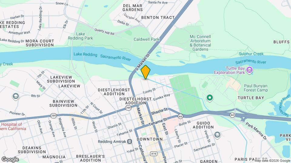 1020 East St Mapa y Detalles de la Ubicación