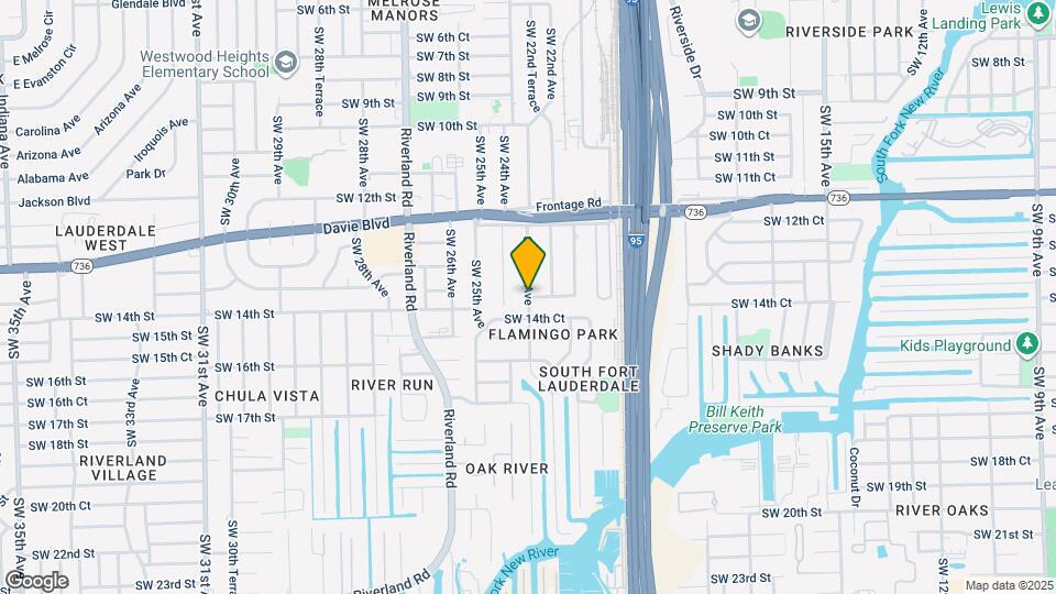 2360 SW 14th St Map and Location Details