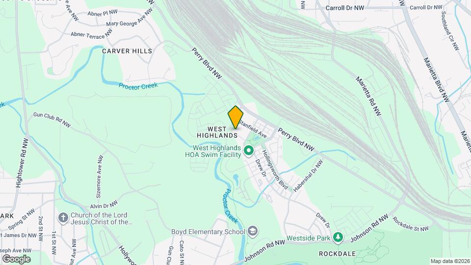 1947 Drew Dr Map and Location Details