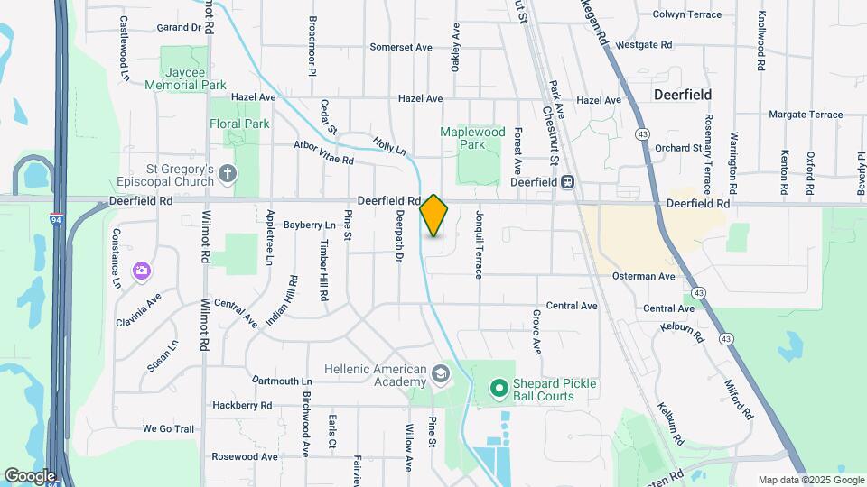 1156 Osterman Ave Map and Location Details