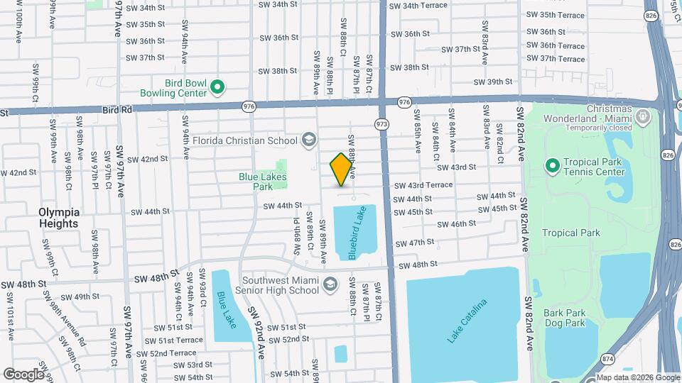 8820 SW 43rd Terrace Map and Location Details