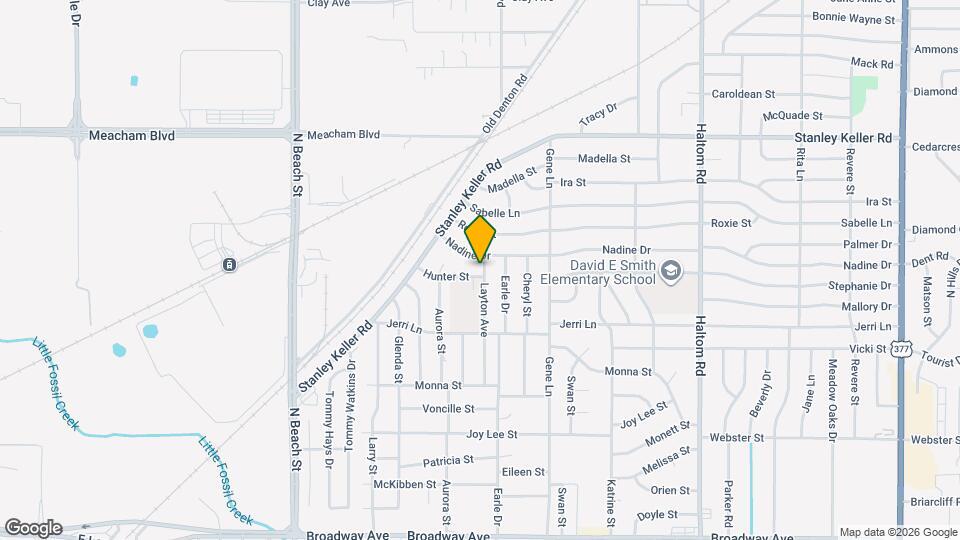 4525 Hunter St Map and Location Details
