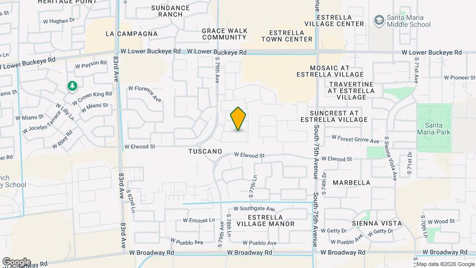 7823 West Riverside Avenue Mapa y Detalles de la Ubicación