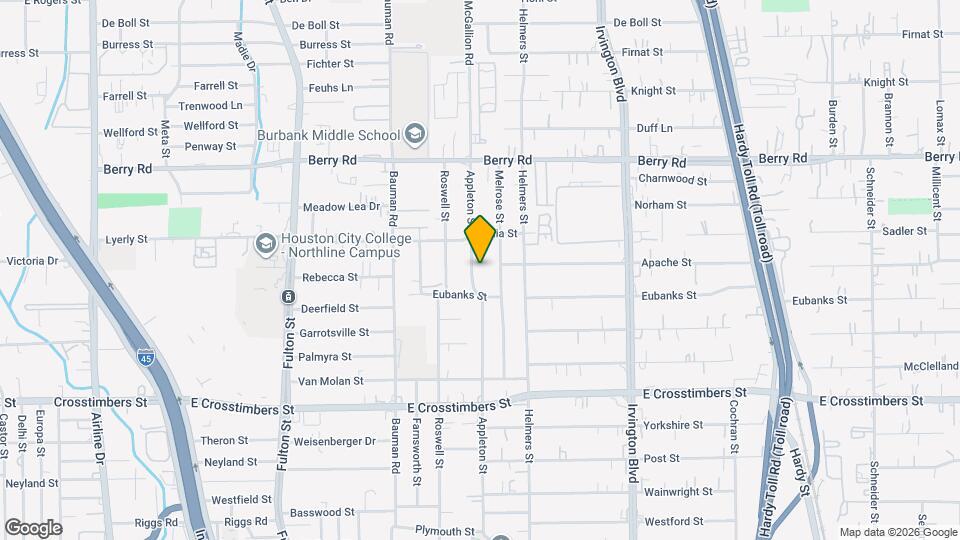 7812 Appleton St Mapa y Detalles de la Ubicación
