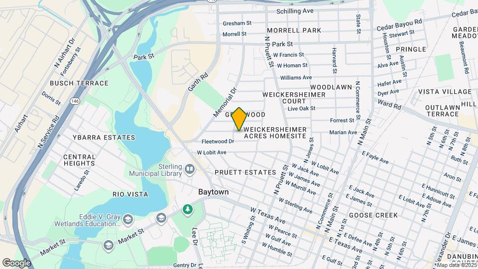 805 Rosewood Dr Map and Location Details