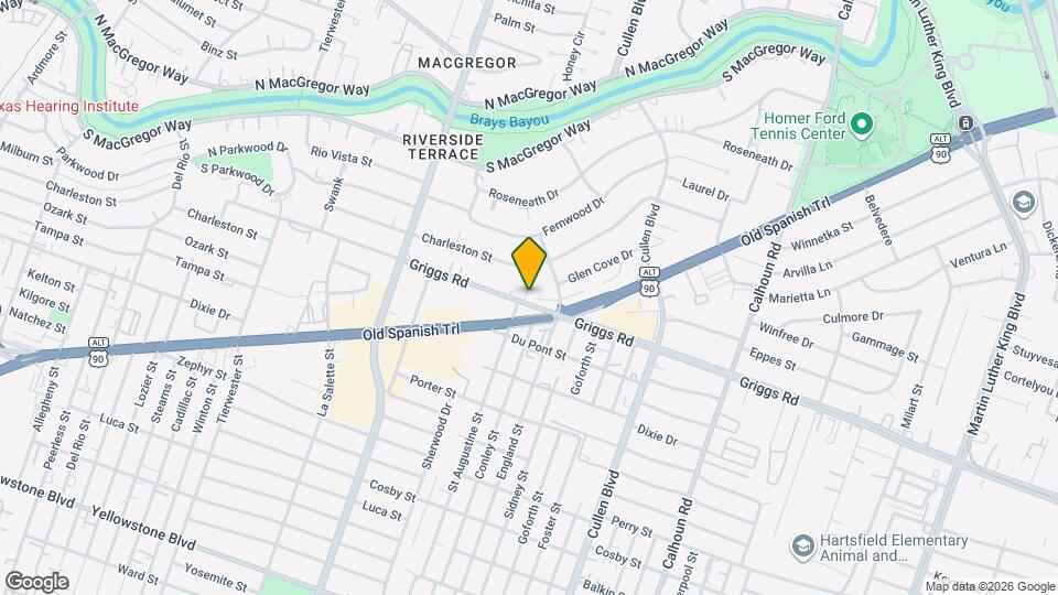 4161 Griggs Rd Map and Location Details