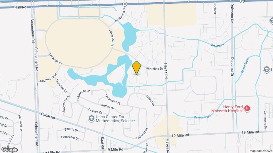 43835 Coachmaker Dr Mapa y Detalles de la Ubicación