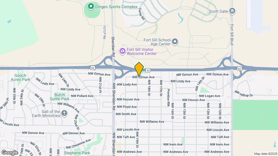 2809 NW 19th St Map and Location Details