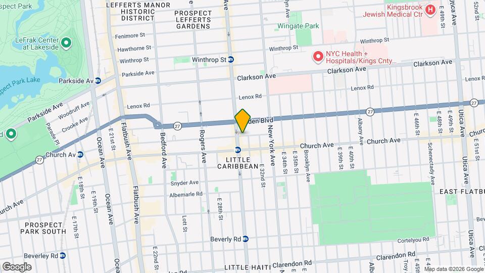 291 Martense St Mapa y Detalles de la Ubicación