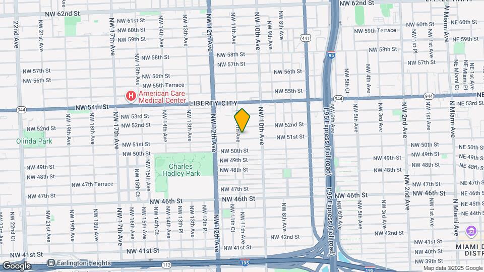 1087 NW 51st St Map and Location Details