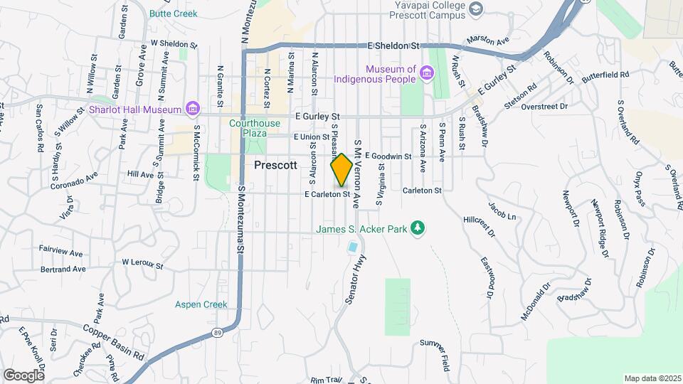 247 S Pleasant St Map and Location Details