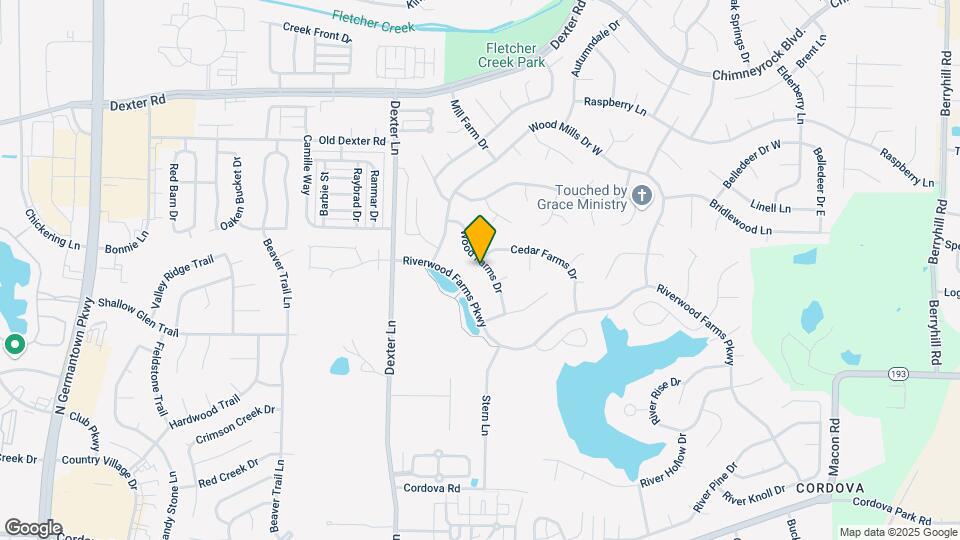 1555 Wood Farms Dr Map and Location Details