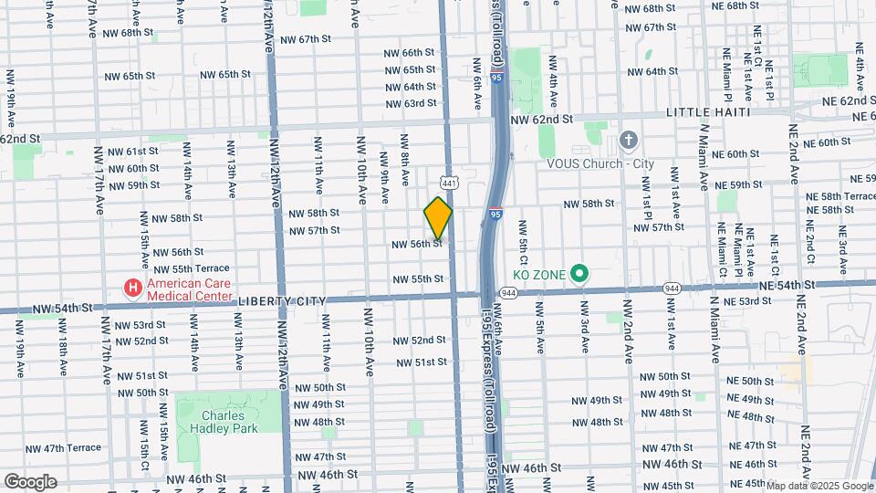 720 NW 56th St Map and Location Details