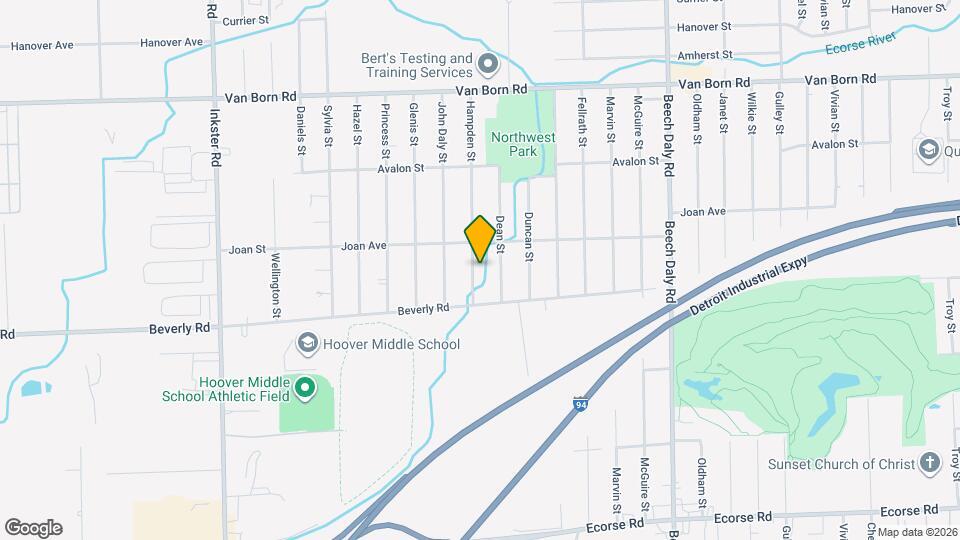 6339 Hampden St Map and Location Details