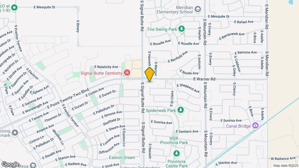 4418 South Hassett Circle Map and Location Details