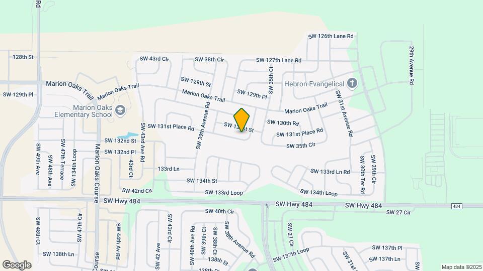 3711 SW 131st Place Rd Map and Location Details