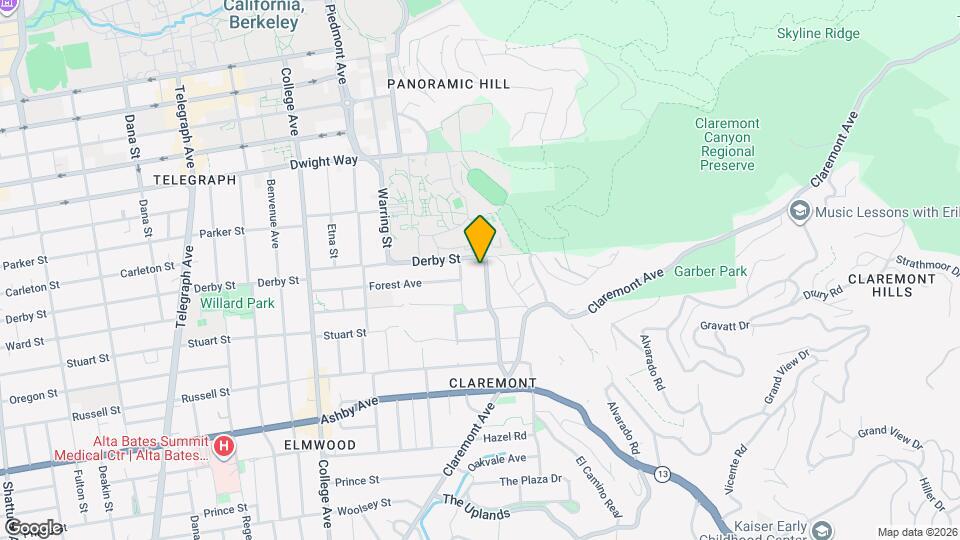 2710 Belrose Ave Map and Location Details
