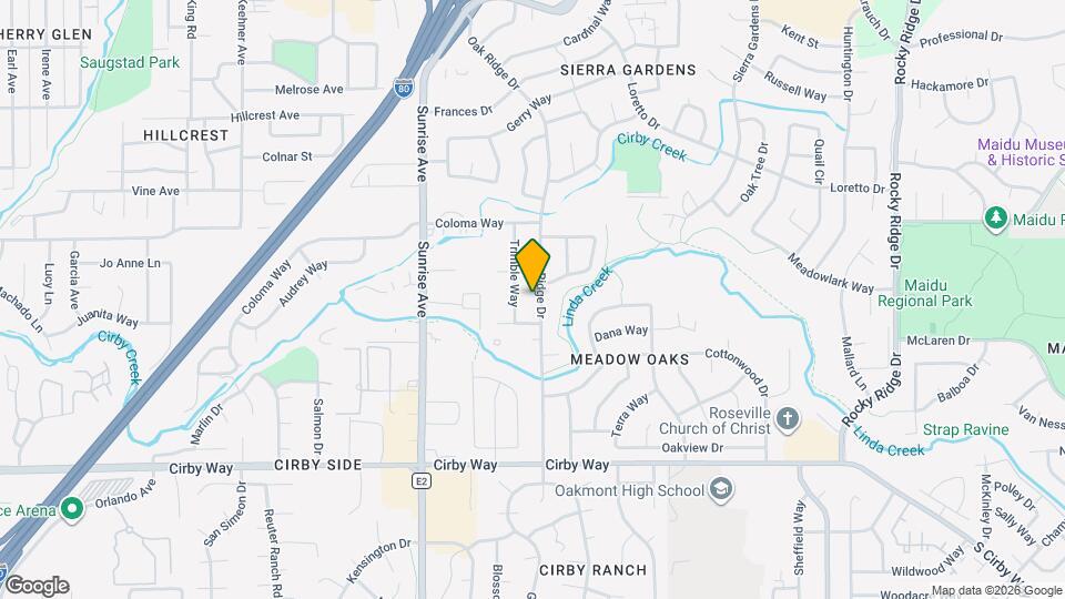 906 Oak Ridge Dr Map and Location Details