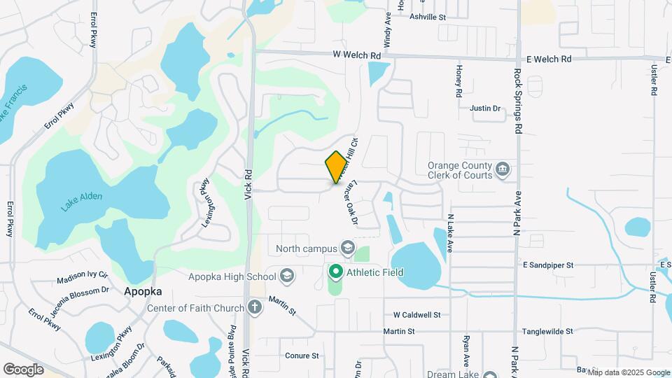 874 Welch Hill Cir Map and Location Details