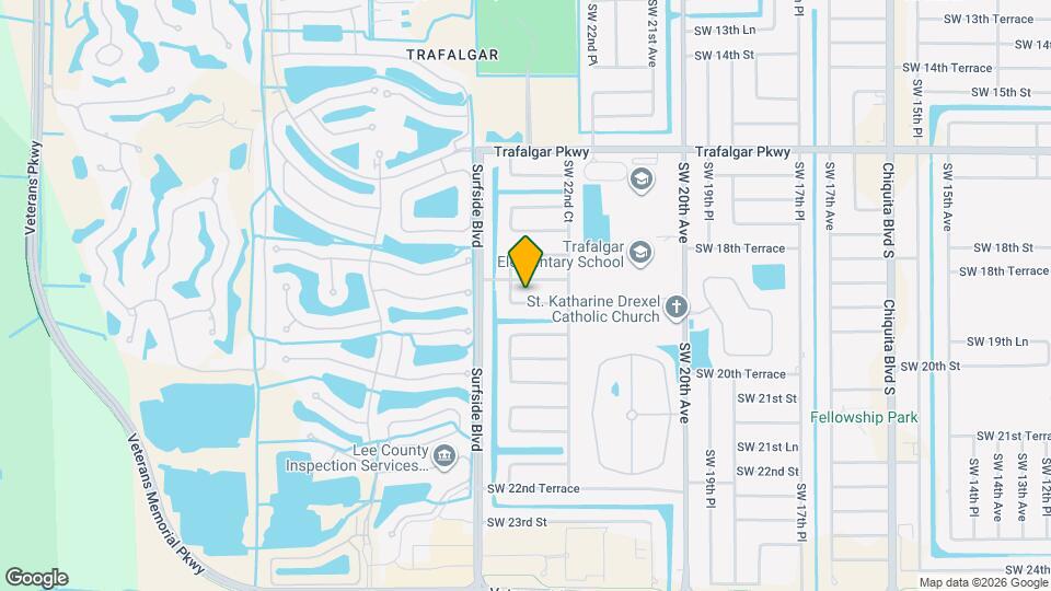 2321 SW 19th St Map and Location Details