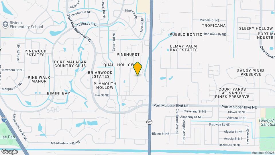 1664 Sunny Brook Ln Map and Location Details