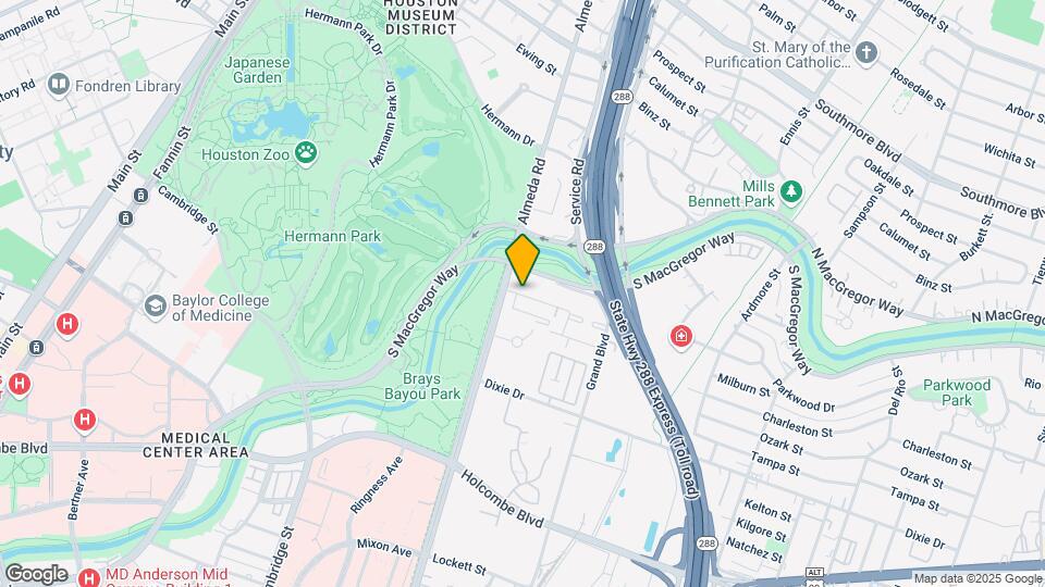 2312 Camden Dr Mapa y Detalles de la Ubicación