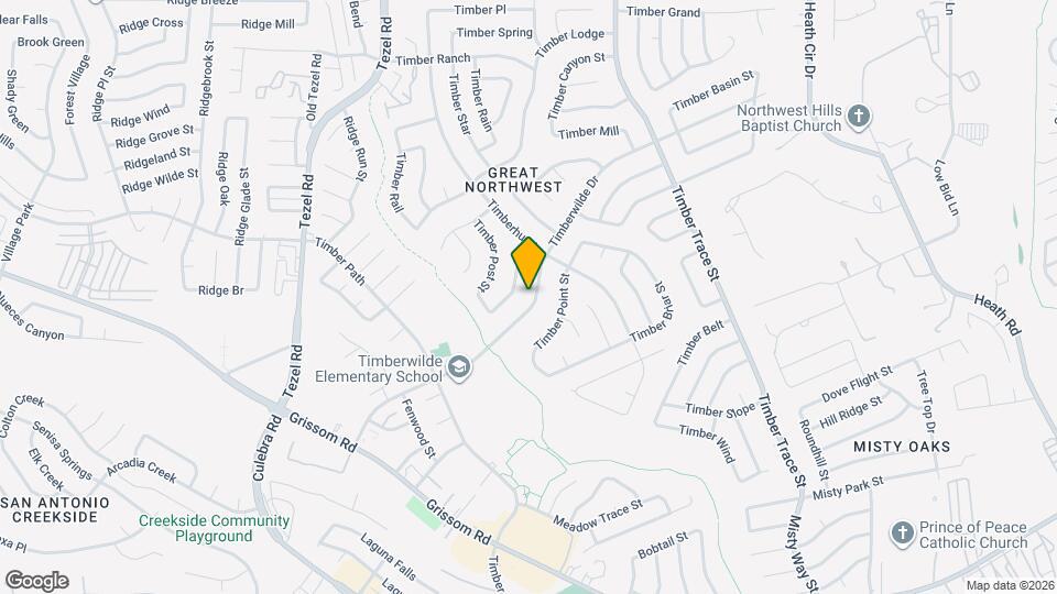 8727 Timberwilde St Map and Location Details