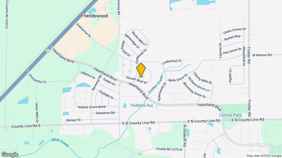 9128 Stones Bluff Pl Map and Location Details