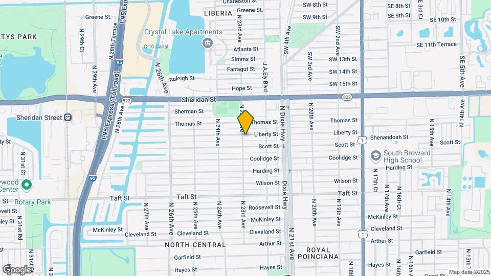 2242 Liberty St Map and Location Details