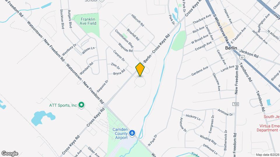 26 Glacier Dr Map and Location Details