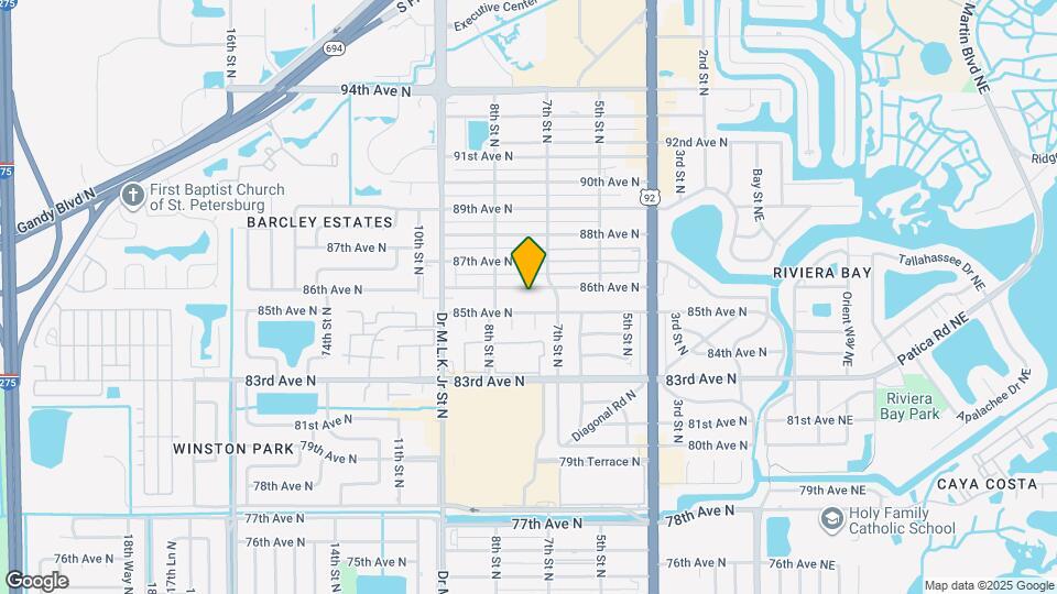 736 86th Ave N Map and Location Details