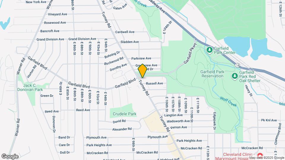 4801 Turney Rd Map and Location Details