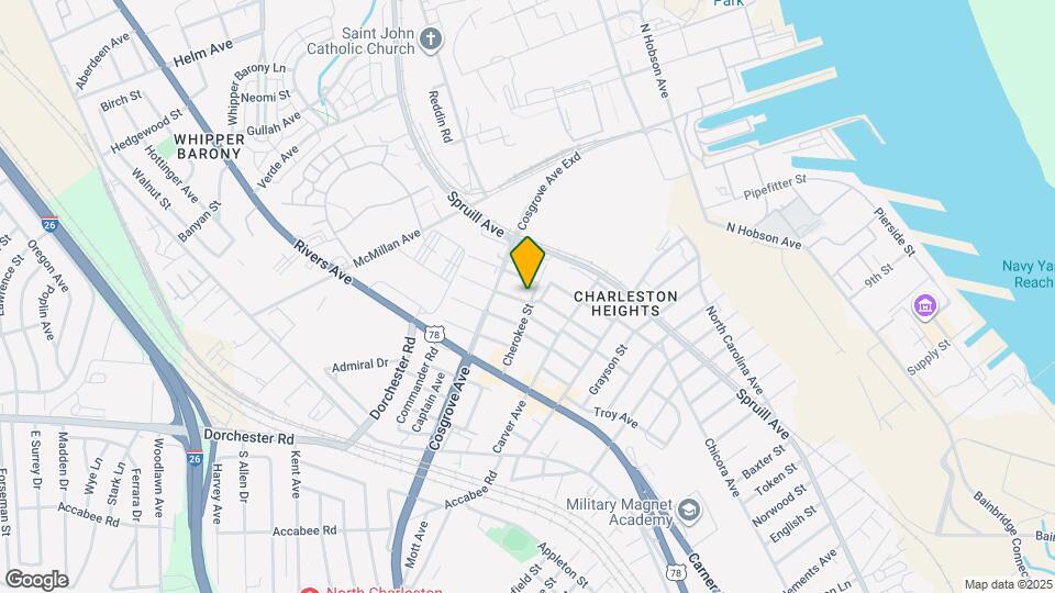 3358 Osceola St Map and Location Details