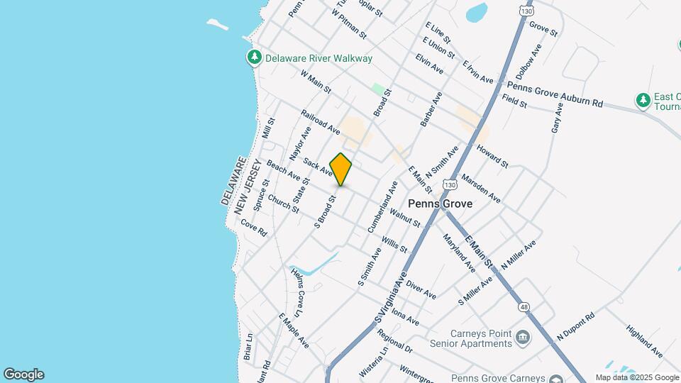 99 S Broad St Map and Location Details