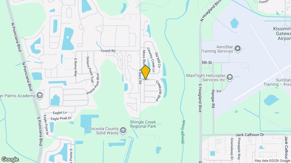 4304 Creekside Blvd Map and Location Details