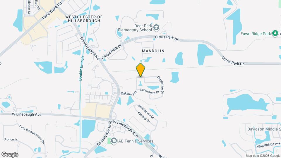 11906 Derbyshire Dr Map and Location Details