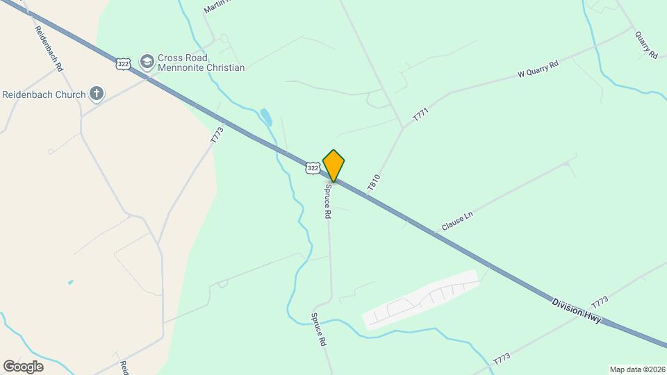 3409 Division Hwy Map and Location Details
