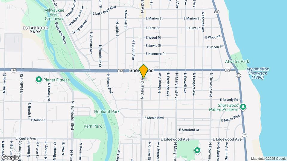 3942 N Oakland Ave, Unit 135 Mapa y Detalles de la Ubicación