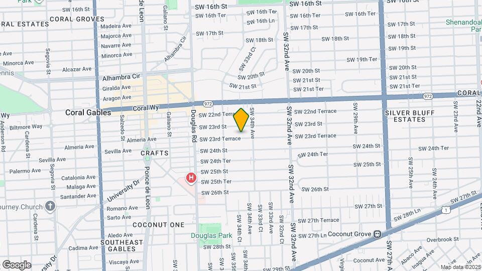 3453 SW 23rd Terrace Map and Location Details