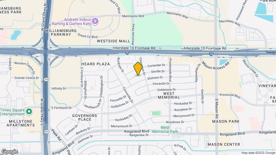 22519 Deville Dr Map and Location Details