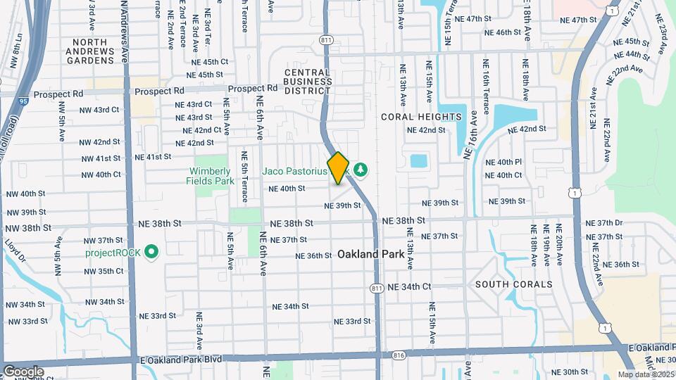 1045 NE 39th Dr-Unit -12 Map and Location Details