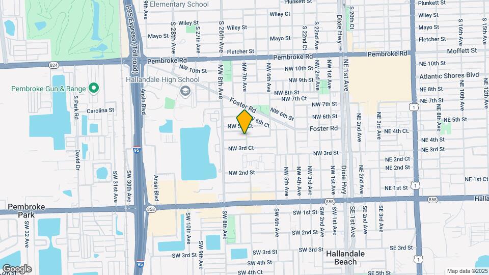 700 NW 4th St Map and Location Details