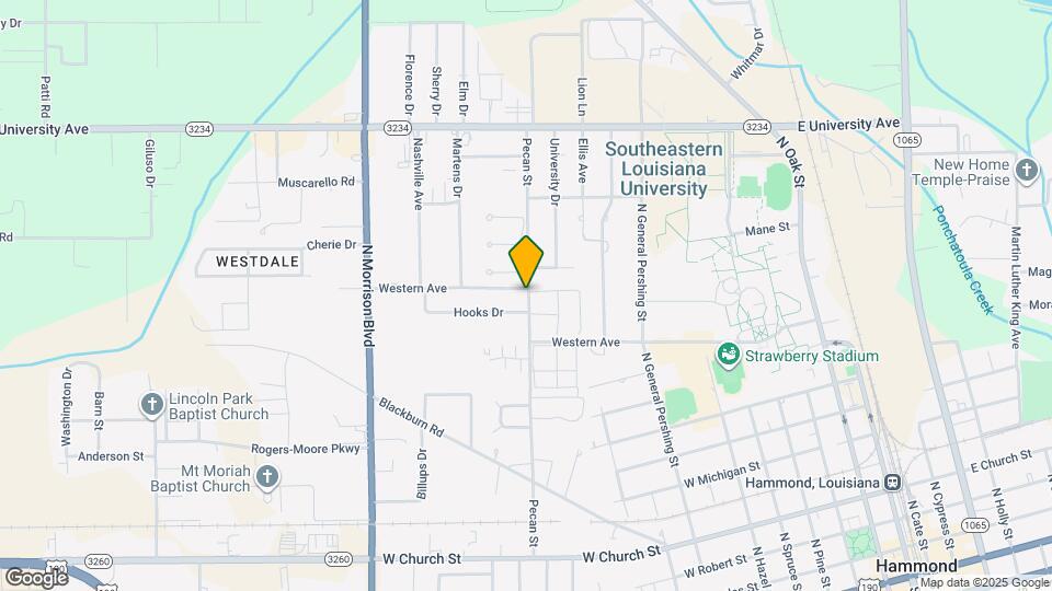 1201 Western Ave Map and Location Details