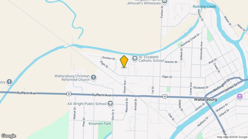 40 Dauw Ave Map and Location Details