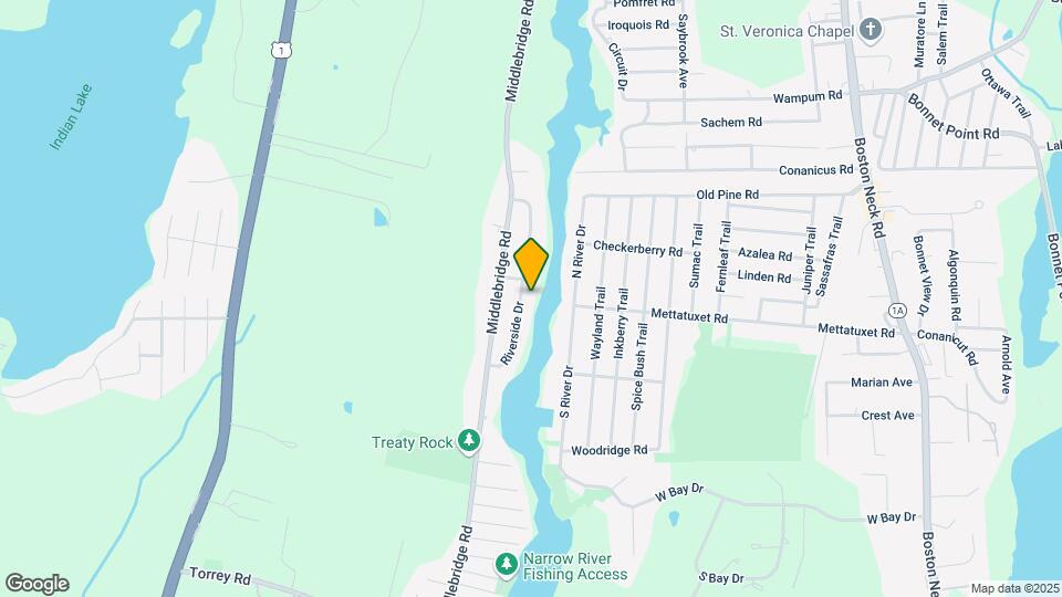 93 Riverside Dr Map and Location Details
