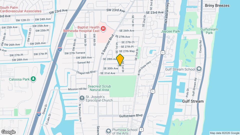 3070 SE 1st Pl Map and Location Details
