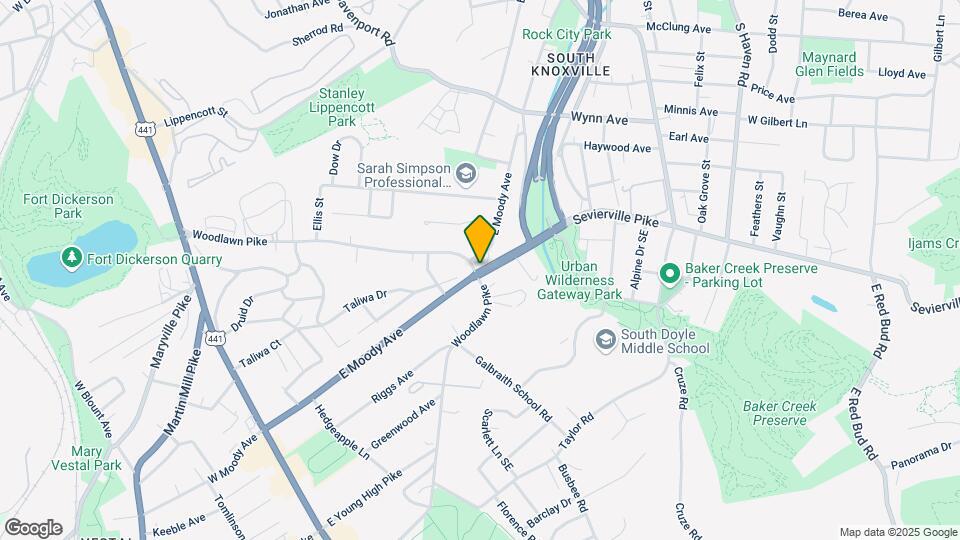3430 Sevierville Rd Map and Location Details