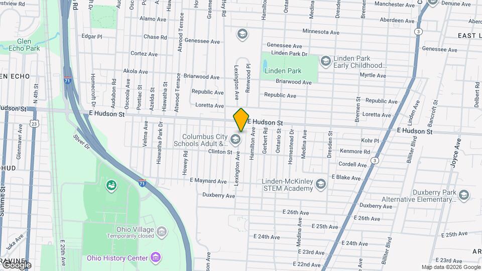 2330 Lexington Ave Map and Location Details