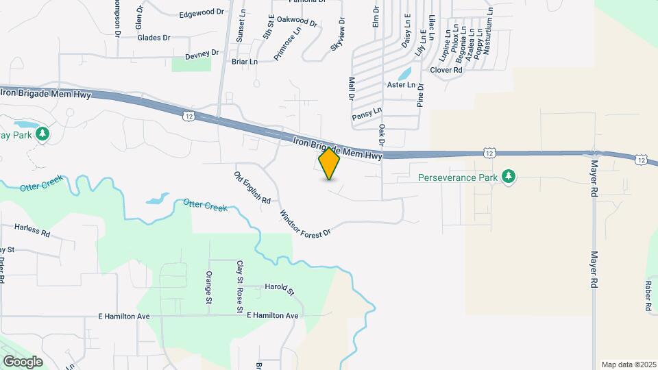 632 Saxonwood Rd Map and Location Details