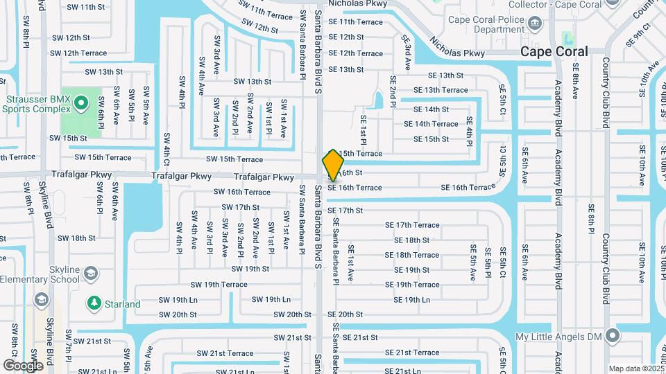 107 SE 16th Terrace Map and Location Details